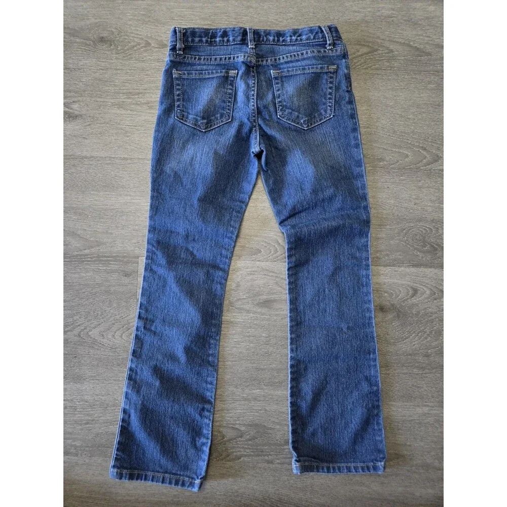 The Children's Place Bootcut Jeans Girls Size 10 Blue Stretch Denim